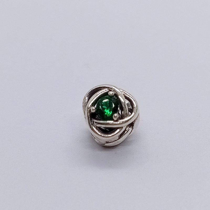Pandora May Birthstone Eternity Circle Charm S925 ALE   Gift bag