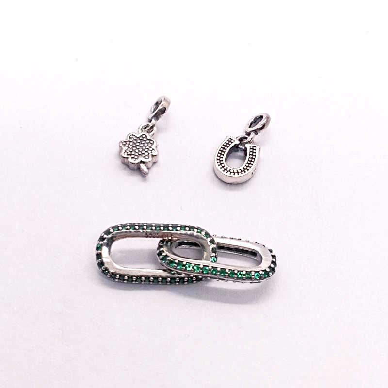 Pandora ME Lucky Styling Accents Trio Mini Dangle S925 ALE