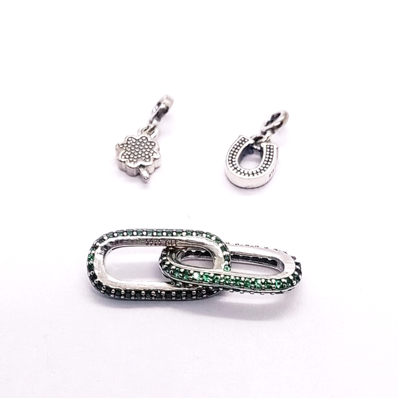 Pandora ME Lucky Styling Accents Trio Mini Dangle S925 ALE