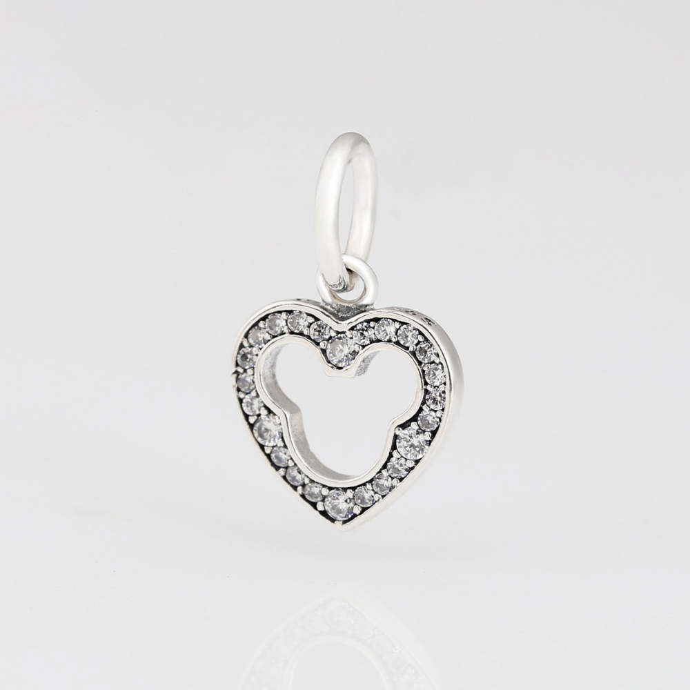 PANDORA Mickey Silhouette  Charm