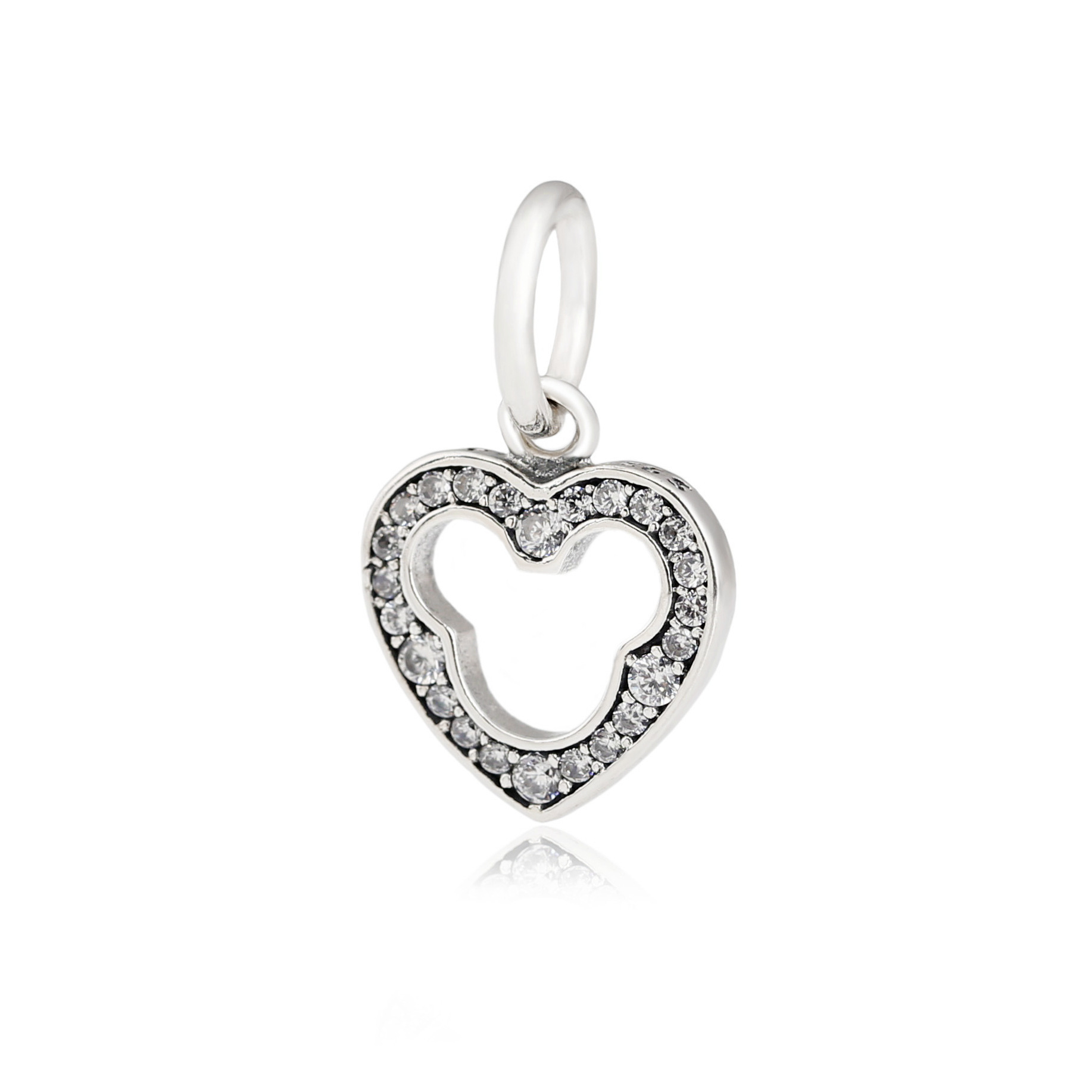 PANDORA Mickey Silhouette  Charm