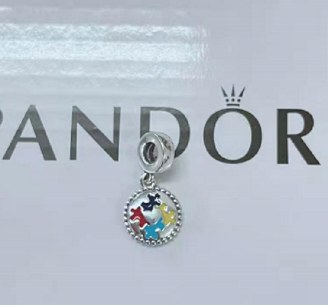 Pandora Dangle Charm Jigsaw Puzzle Piece Gift bag