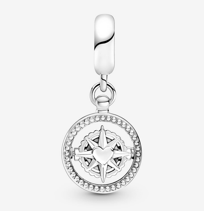 Pandora  Spinning Compass Dangle Charm Gift bag