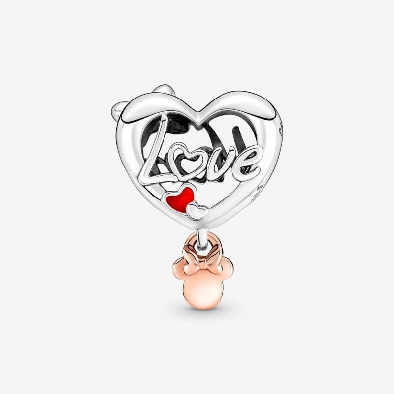 Pandora Sterling Silver ALE 925 Minnie Love Mum Heart