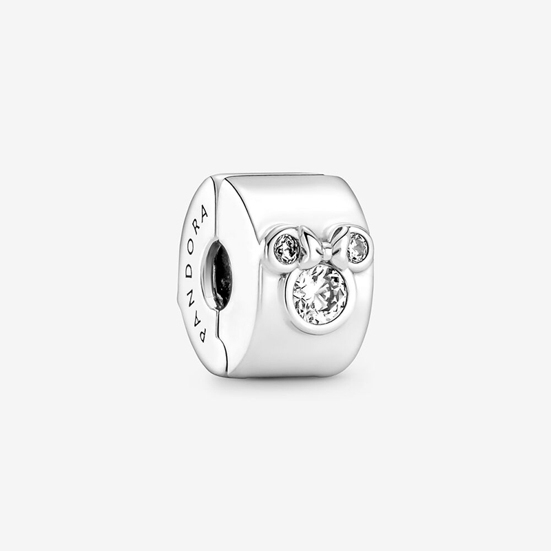 Pandora  Mickey Minnie Clip Charm ALE S925 Gift Bag 2022