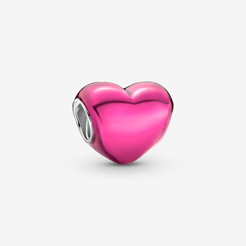 Pandora  Pink Heart Charm Silver ALE S925  Gift Bag 2022