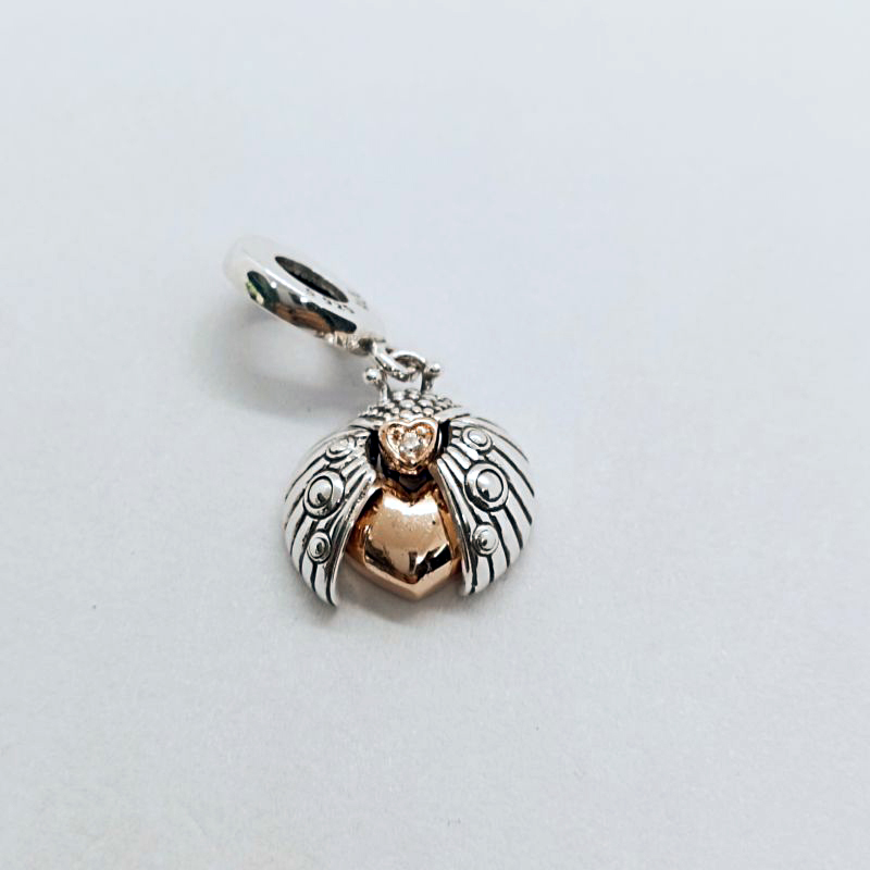 Pandora Ladybird Heart Dangle Charm Club 2022 ALE Gift bag