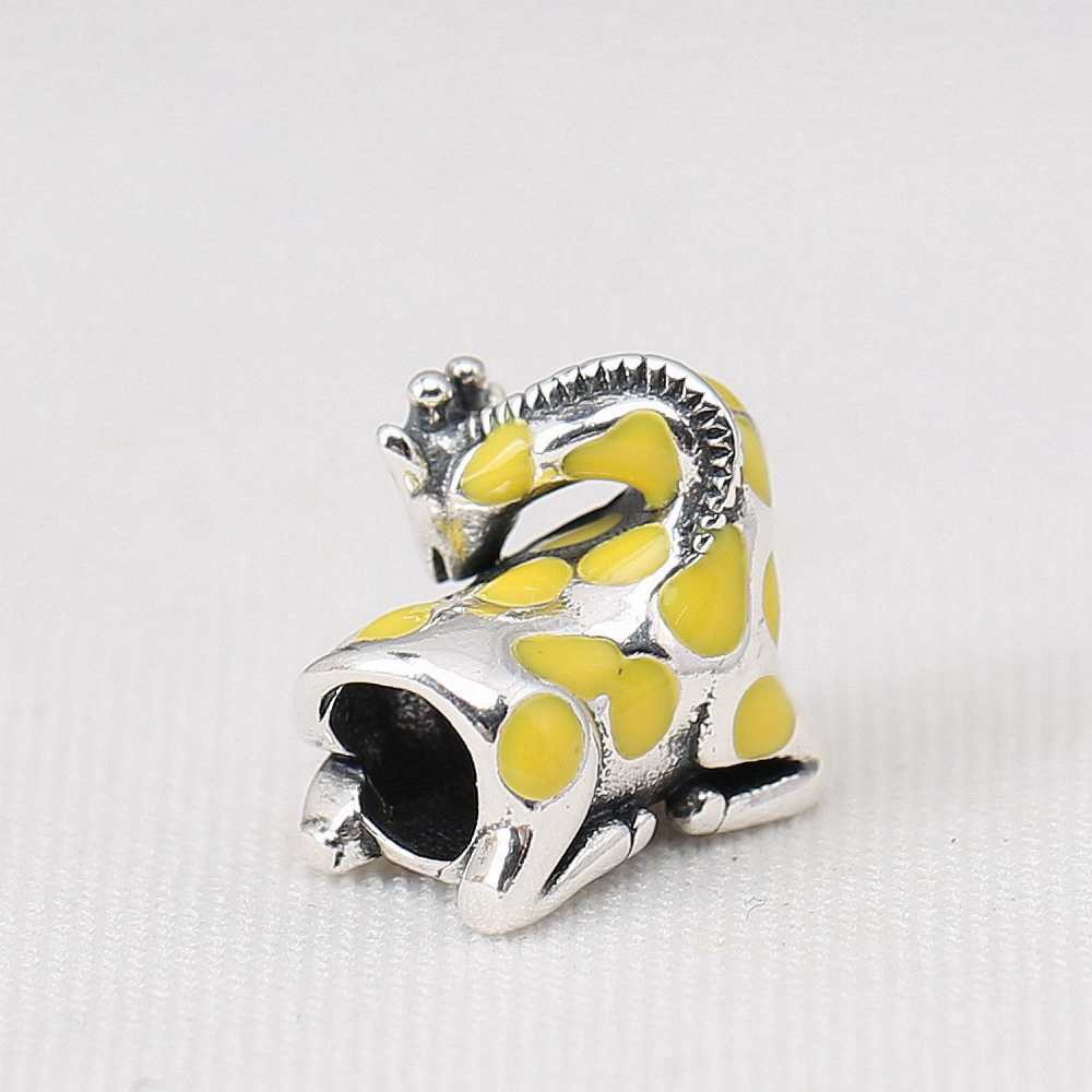 PANDORA Charm Sterling Silver ALE S925 GIRAFFE Gift Bag