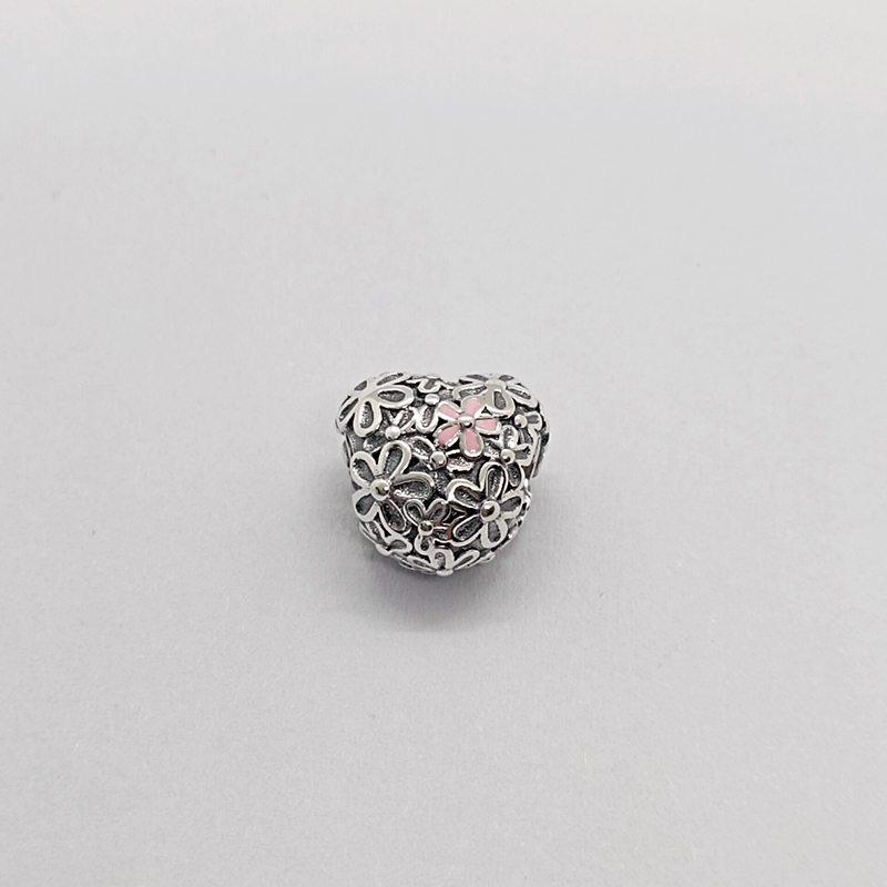 PANDORA Mum Love You Always Heart Charm S925 ALE