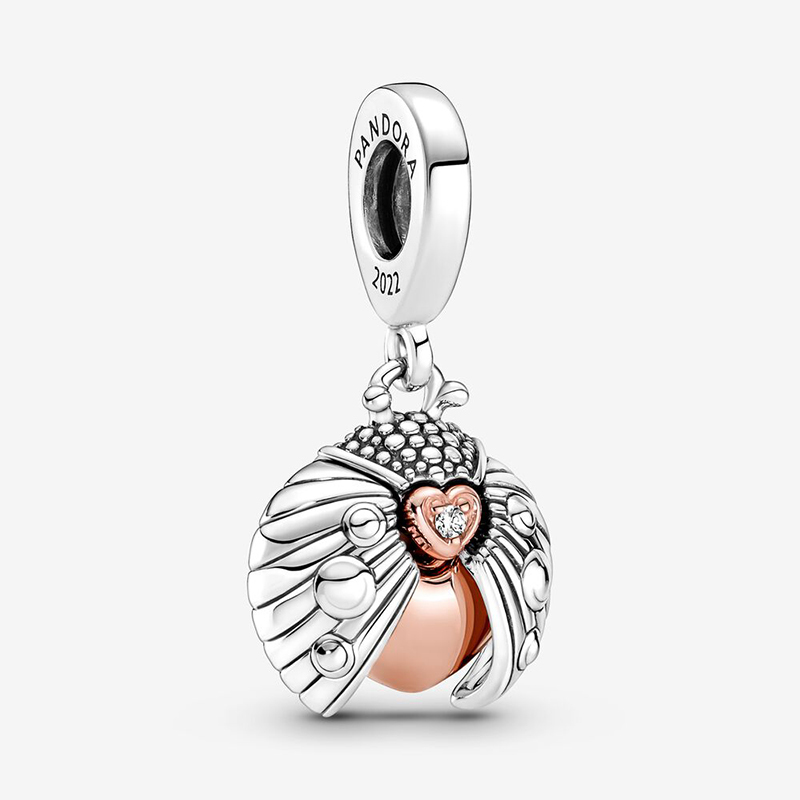 Pandora Ladybird Heart Dangle Charm Club 2022 ALE Gift bag