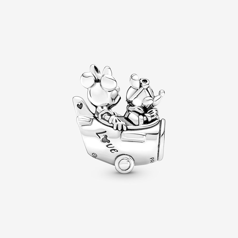 Pandora  Mickey Minnie Airplane Charm ALE S925 Gift Bag 2022