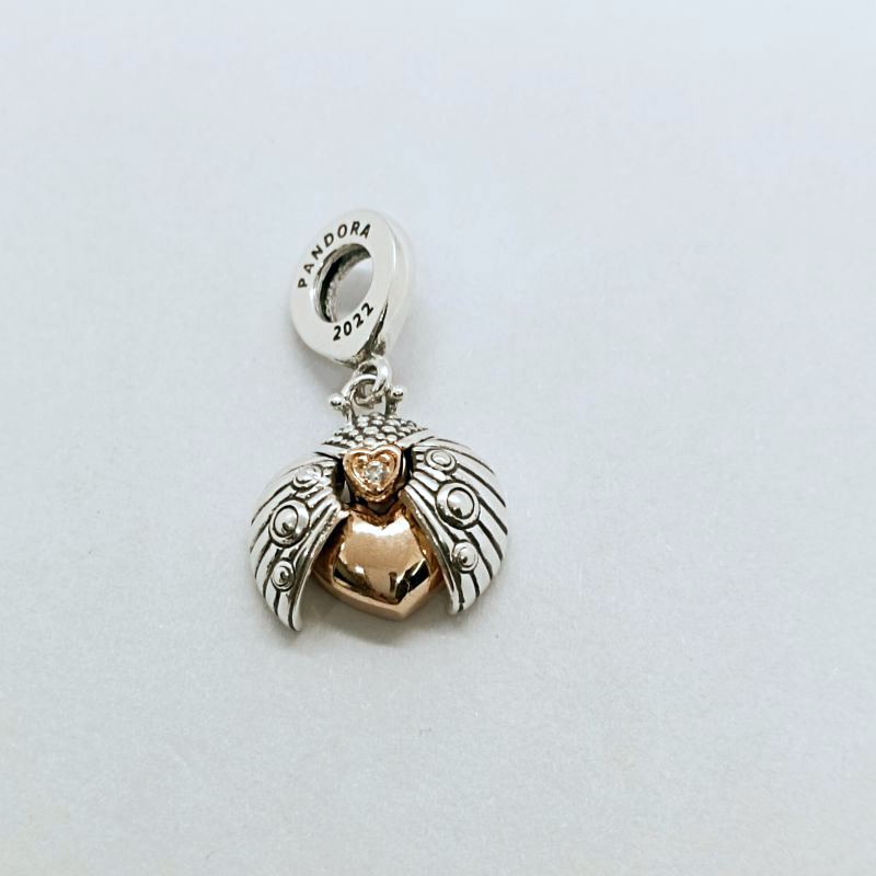 Pandora Ladybird Heart Dangle Charm Club 2022 ALE Gift bag