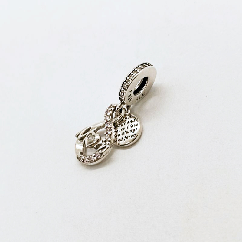 Pandora Mum Infinity Dangle Charm ALE S925 Gift bag