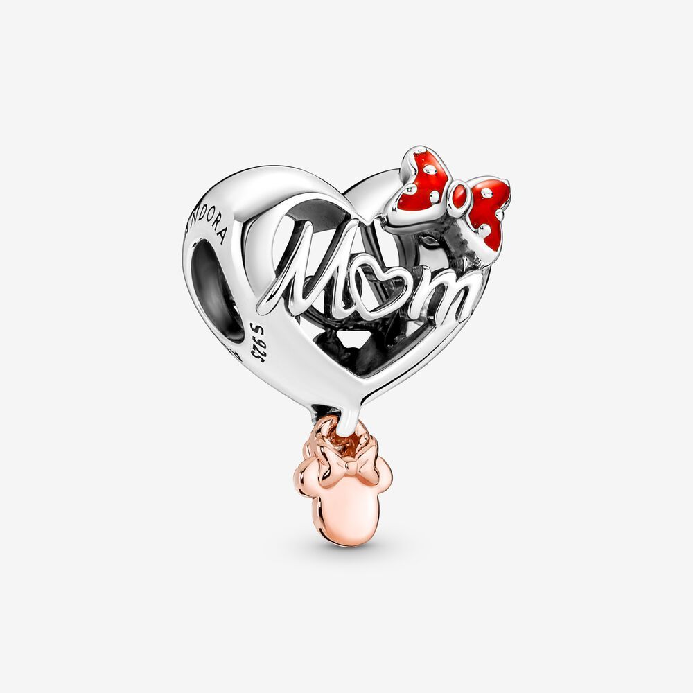 Pandora Sterling Silver ALE 925 Minnie Love Mum Heart