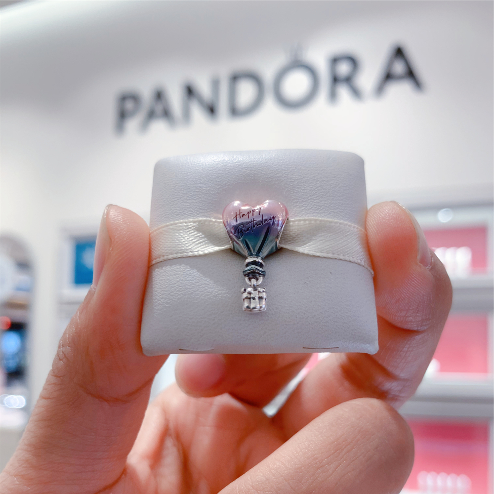 PANDORA Charm Sterling Silver ALE S925  HOT AIR BALLOON DANGLE
