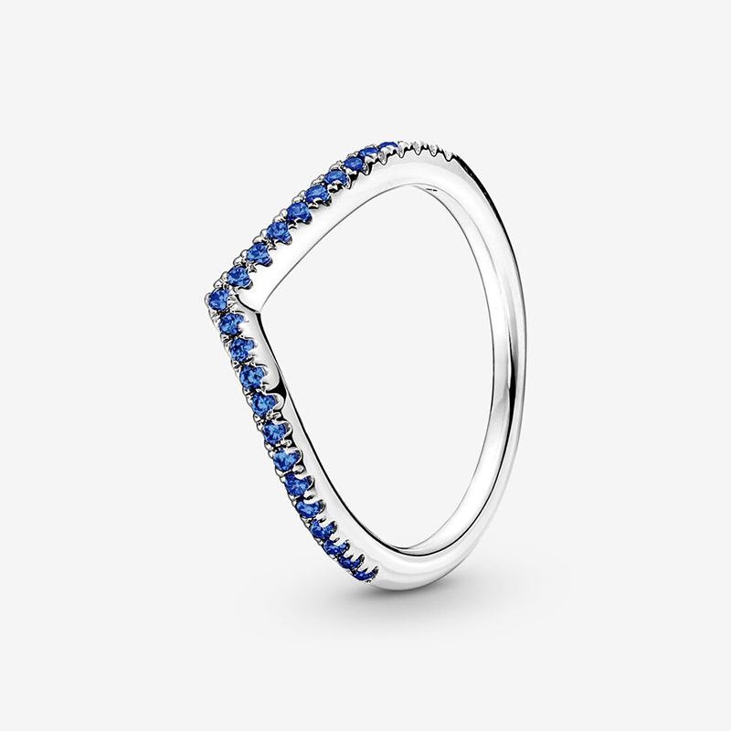 Pandora Timeless Wish Sparkling Blue Ring S925 ALE