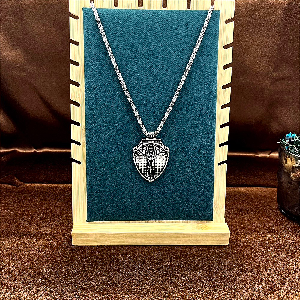 Cross Titanium Steel Pendant Necklace for Men, New Design，gifts for him