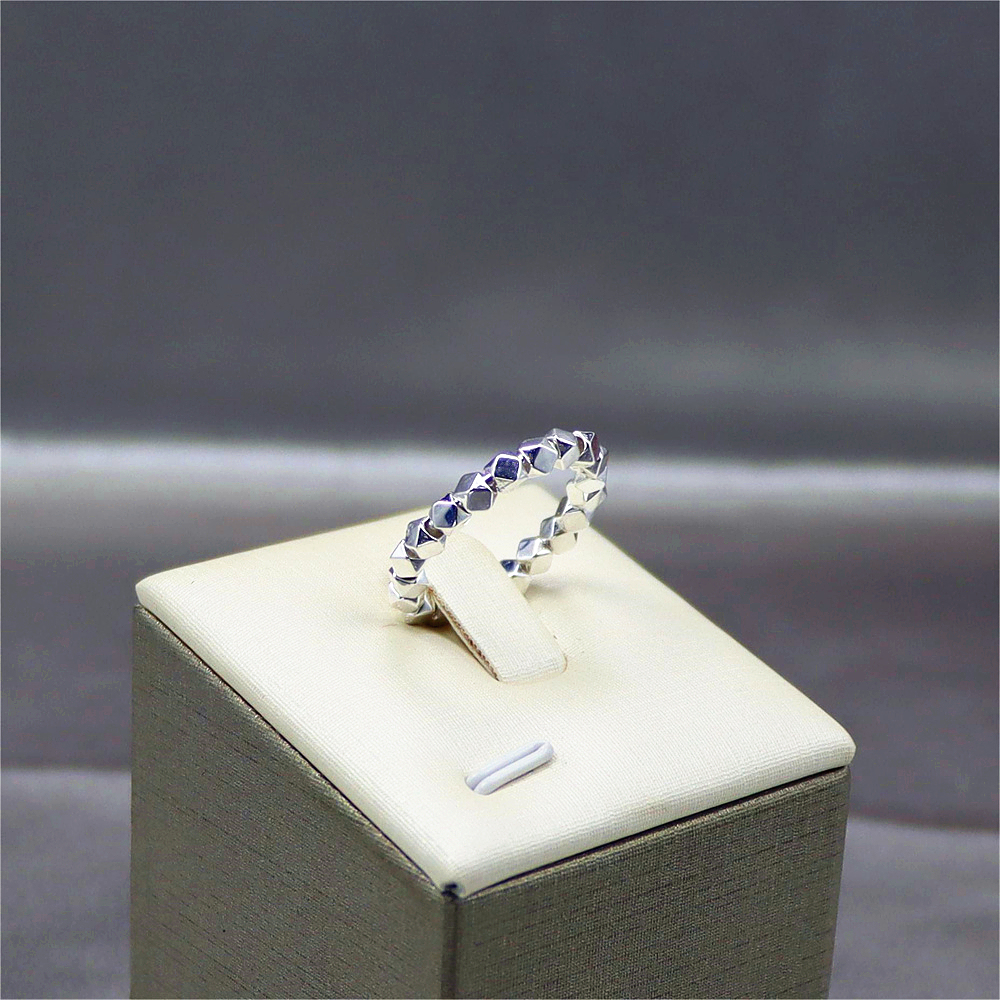 S925 Sterling silver design irregular broken silver ring everything simple trend adjustable ring