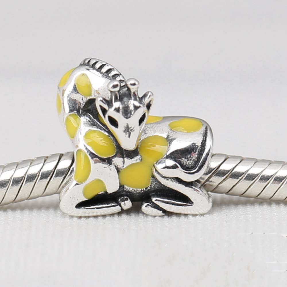 PANDORA Charm Sterling Silver ALE S925 GIRAFFE Gift Bag