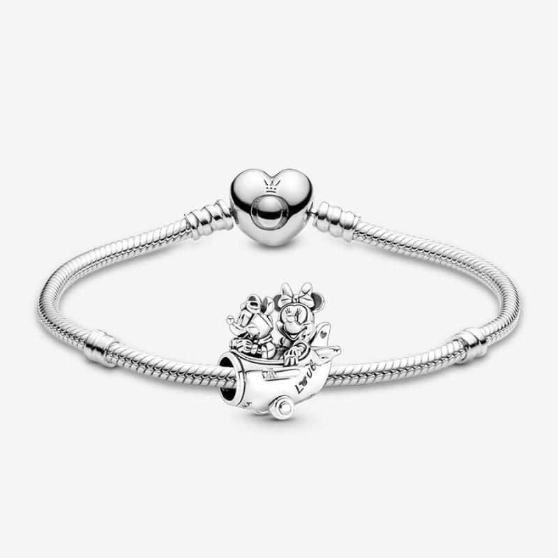Pandra  Mickey Minnie aircraft  Snake Bracelet Gift bag
