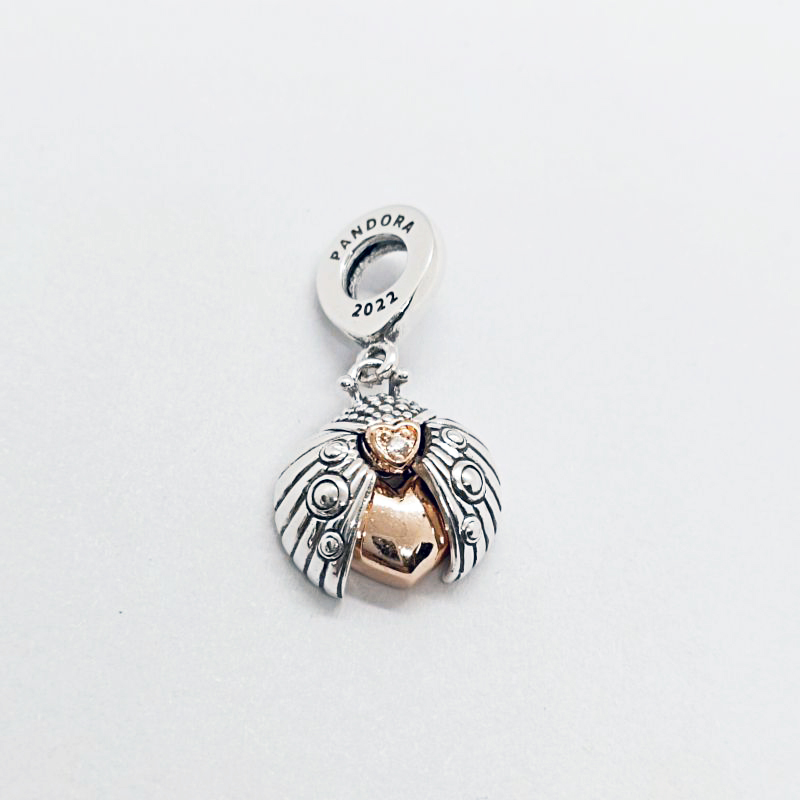 Pandora Ladybird Heart Dangle Charm Club 2022 ALE Gift bag