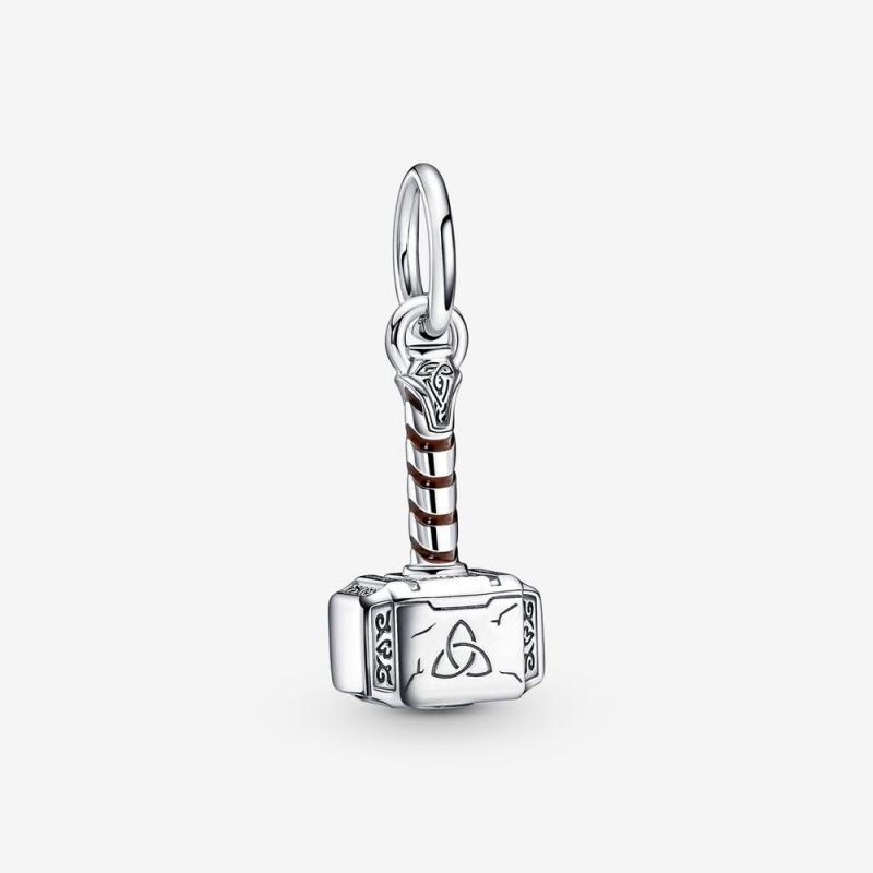 PANDORA 925 Marvel The Avengers Thor's Hammer Charm