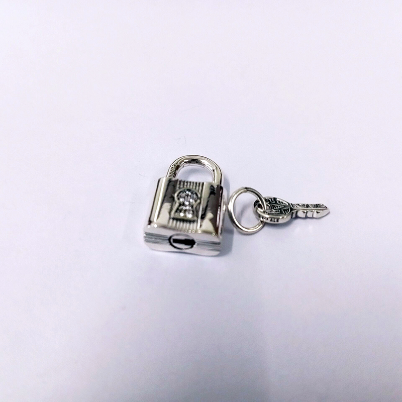 Pandora Padlock and Key Dangle Charm ALE S925  Gift Bag