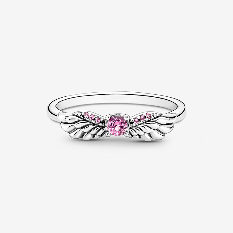 PANDORA  Sparkling Angel Wings Ring S925 ALE,ALL SIZES, STERLING SILVER
