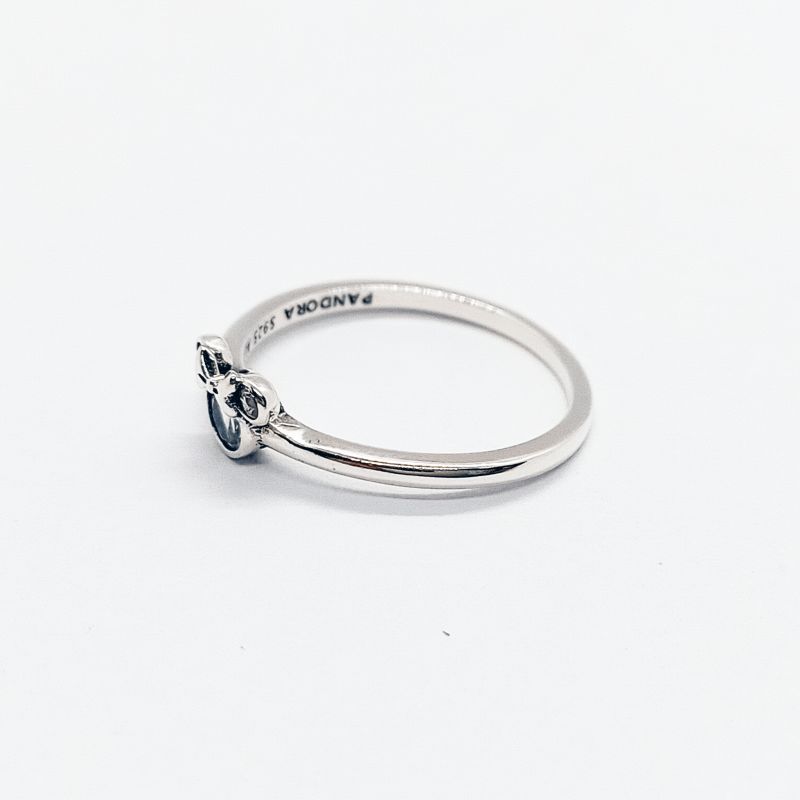 Pandora  Minnie Mouse Sparkling Head Ring ALE S925  Gift Bag