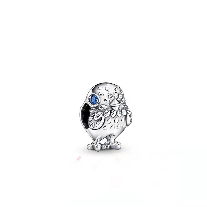 PANDORA 925 Ale Silver Sparkling Cute Chick Charm