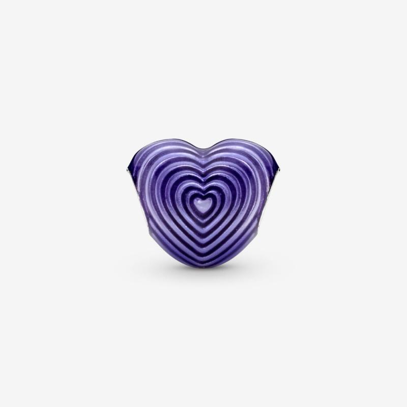 PANDORA  Heart Radiating Love Mum Charm Silver S925 ALE