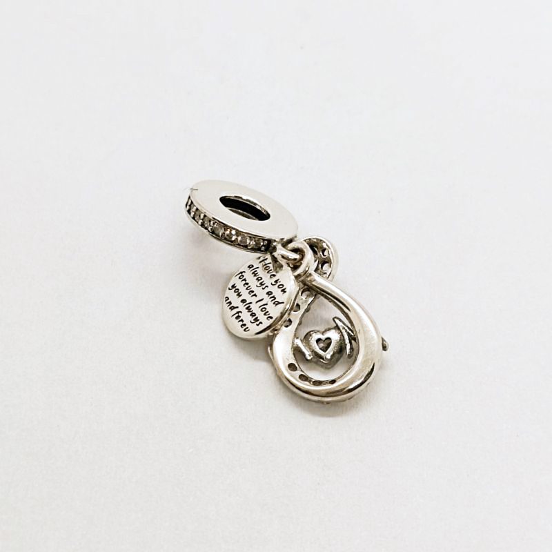 Pandora Mum Infinity Dangle Charm ALE S925 Gift bag