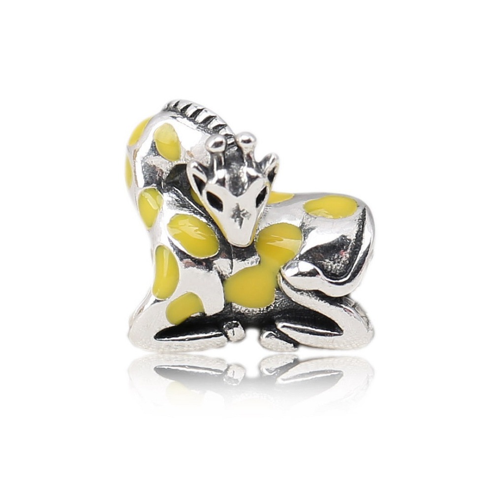 PANDORA Charm Sterling Silver ALE S925 GIRAFFE Gift Bag