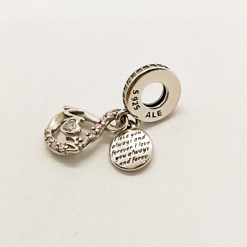 Pandora Mum Infinity Dangle Charm ALE S925 Gift bag