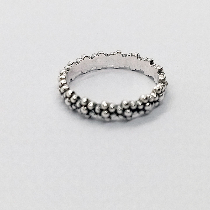 Pandora Small Bubble Stack Ring Size  Ale 925 Gift Bag