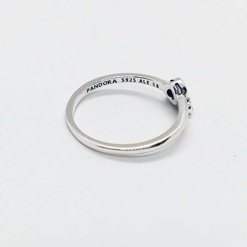Pandora  Minnie Mouse Sparkling Head Ring ALE S925  Gift Bag