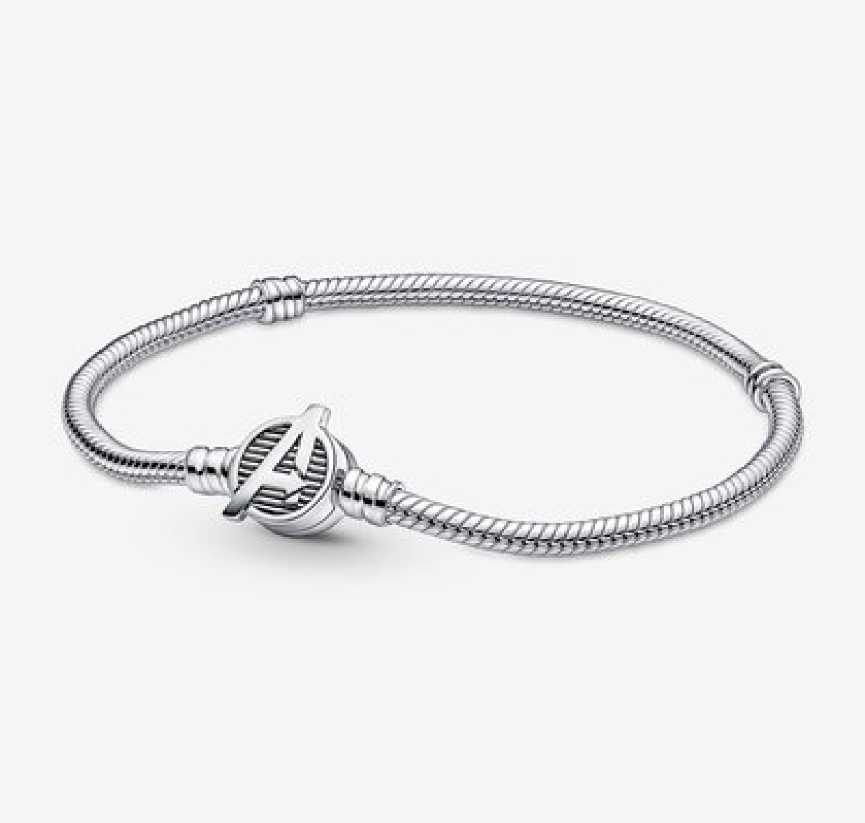 PANDORA Jewelry Women Silver Bracelet The Avengers Captain America