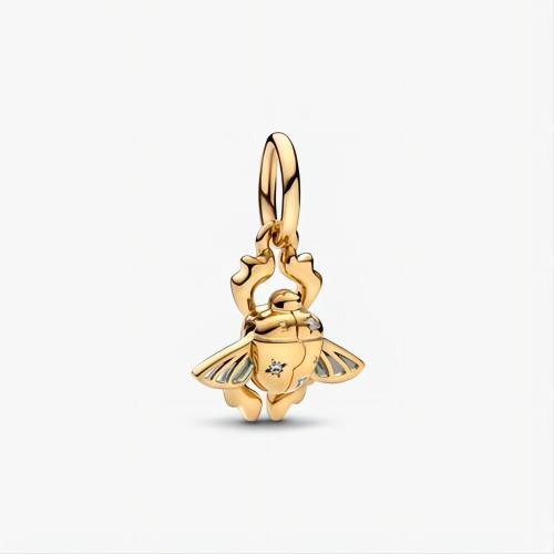 Aladdin Scarab Beetle PANDORA SHINE Charm Pendant