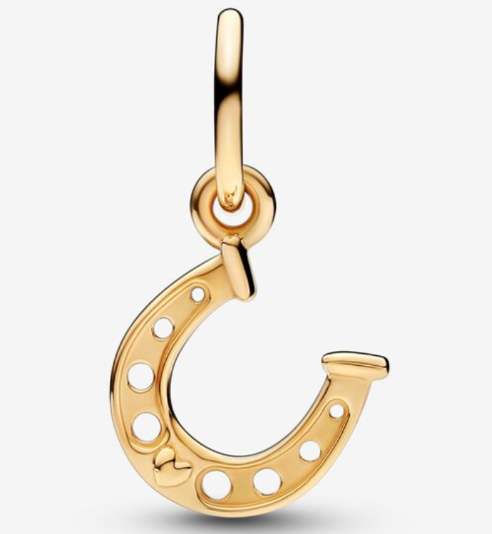 Pandora Lucky Horseshoe Dangle Charm
