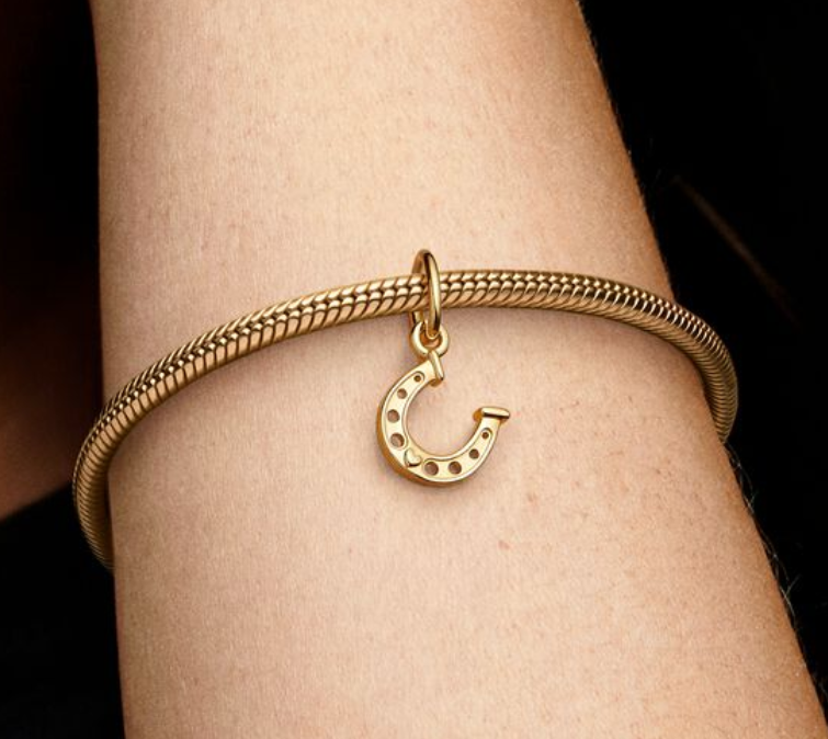 Pandora Lucky Horseshoe Dangle Charm