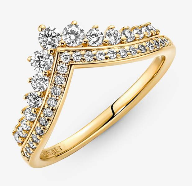 PANDORA Timeless Wish Tiara Gold  Ring