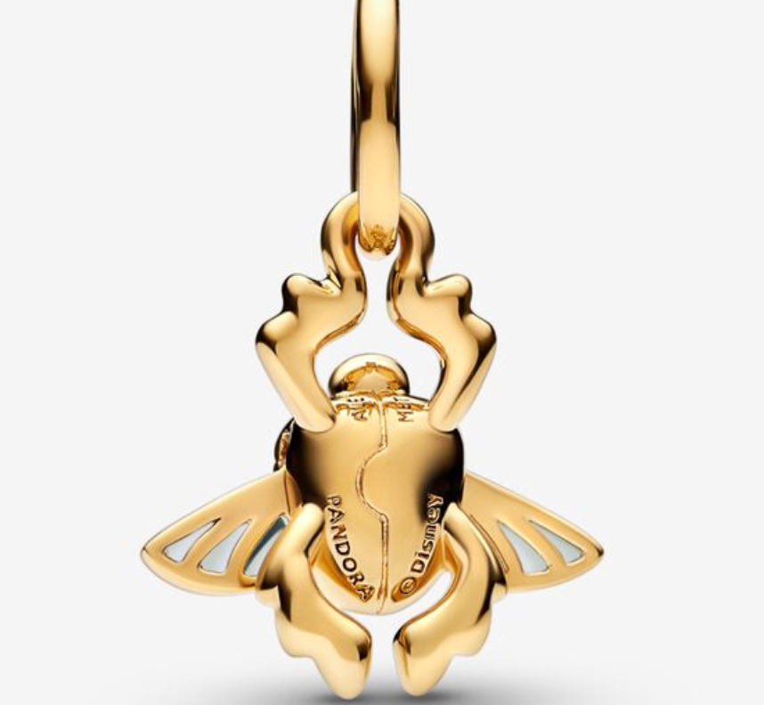 Aladdin Scarab Beetle PANDORA SHINE Charm Pendant
