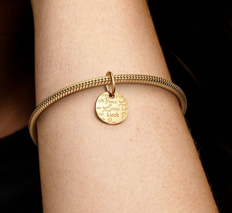 Pandora Peace, Love Luck Dangle Charm