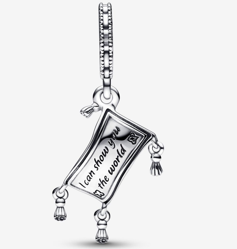 Pandora  Aladdin Magic Carpet Dangle Charm ALE S925