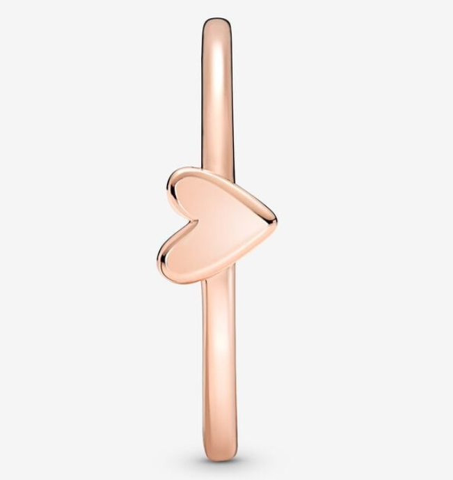 Pandora Freehand Heart Rose Ring