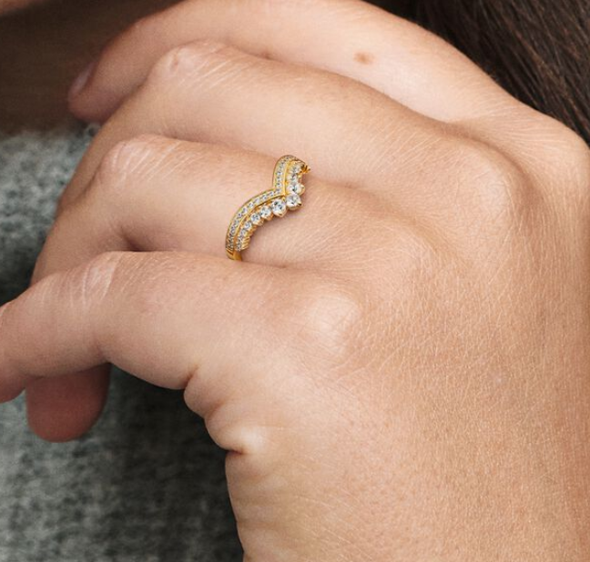 PANDORA Timeless Wish Tiara Gold  Ring