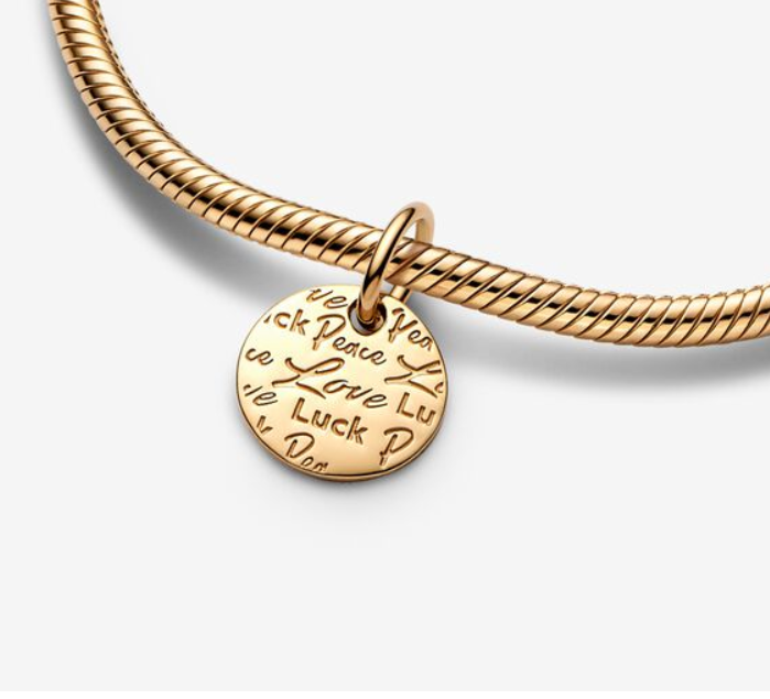 Pandora Peace, Love Luck Dangle Charm