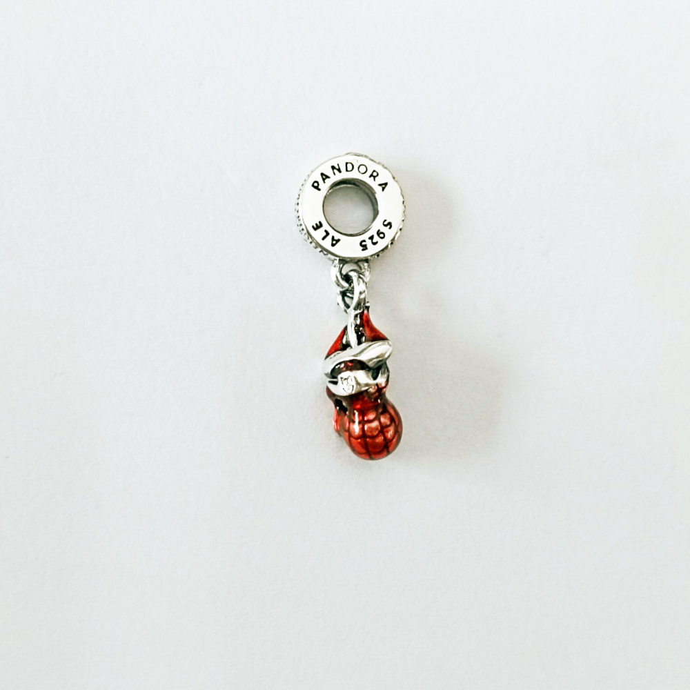 Pandora Marvel Hanging Spider-Man Riipushela Charm AEL