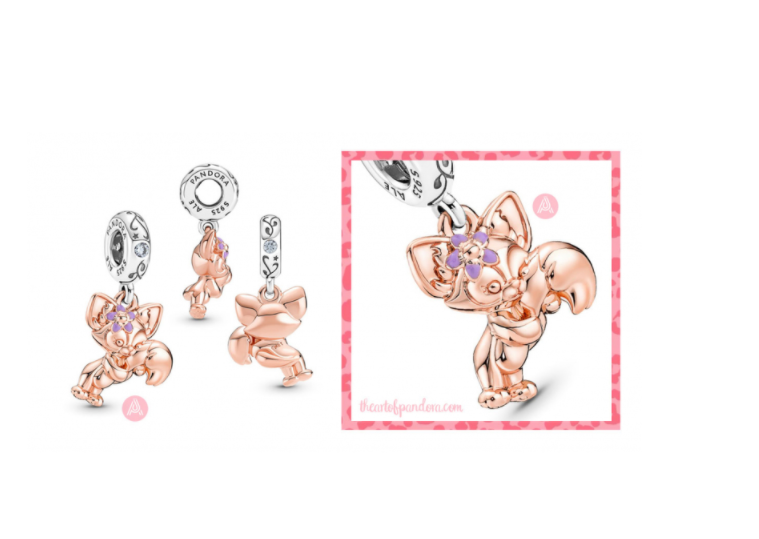 Pandora  Parks LinaBell Dangle Charm ALE S925