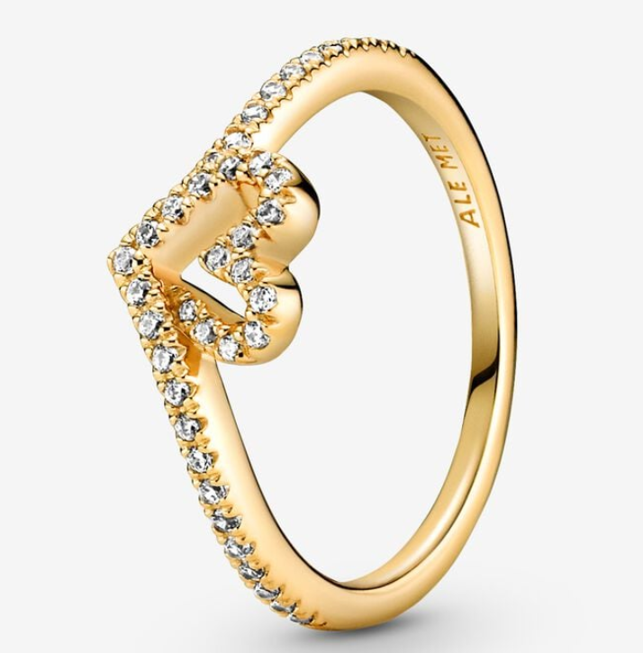 Pandora Timeless Wish Sparkling Heart Ring